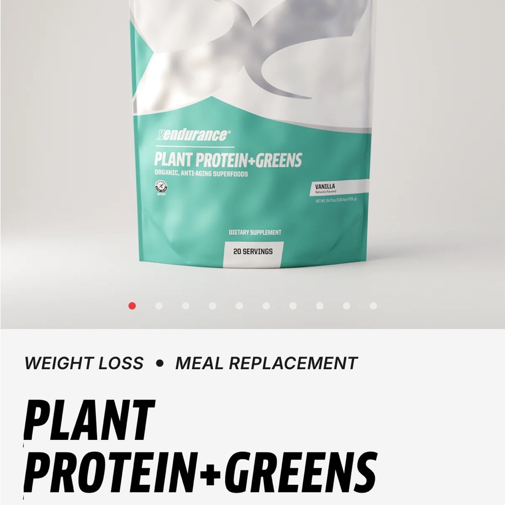 Endurance Plant Protein + Greens Vanilla